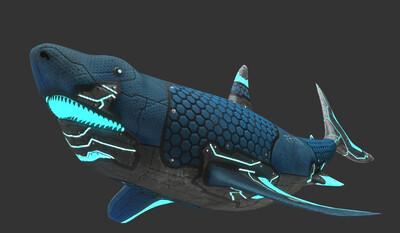 超级鲨战机械鲨