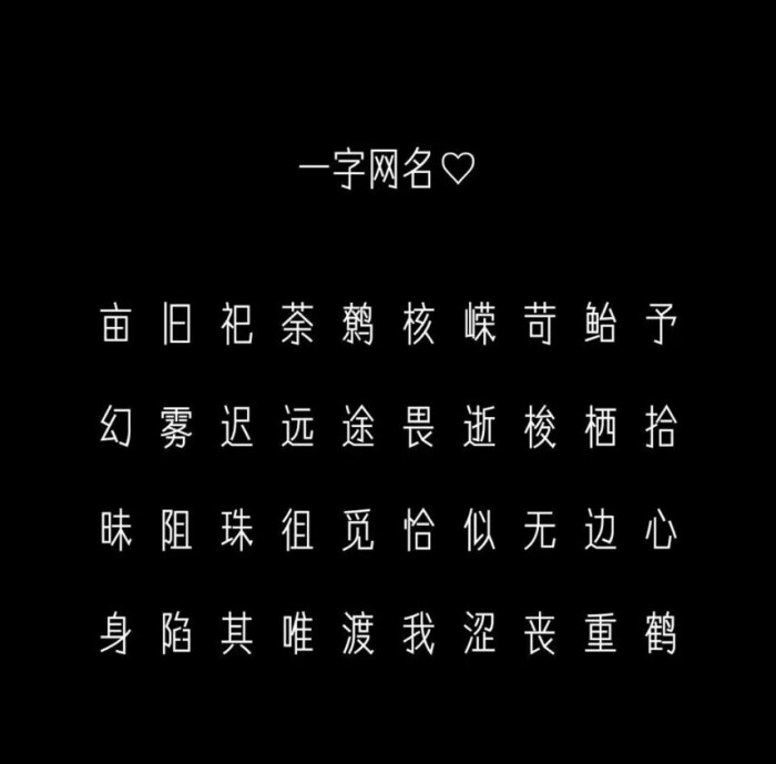 网名口味最新名字大全_最新重口味网名_网名口味最新名字