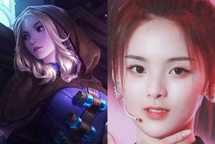 游戏女神脸,探寻游戏中的绝世容颜